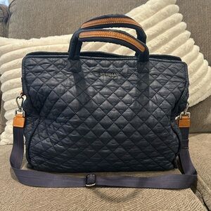 MZ Wallace Large box tote Navy